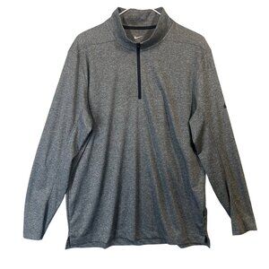 Nike Men's Large Pullover Performance Top 1/4 Zip Running Active EUC